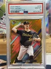 2025 Topps Finest - Rare Paul Skenes #234 Gold Refractor /20 PSA 10