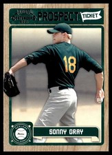 2011 Playoff Contenders Prospect Ticket Sonny Gray Rookie Oakland Athletics