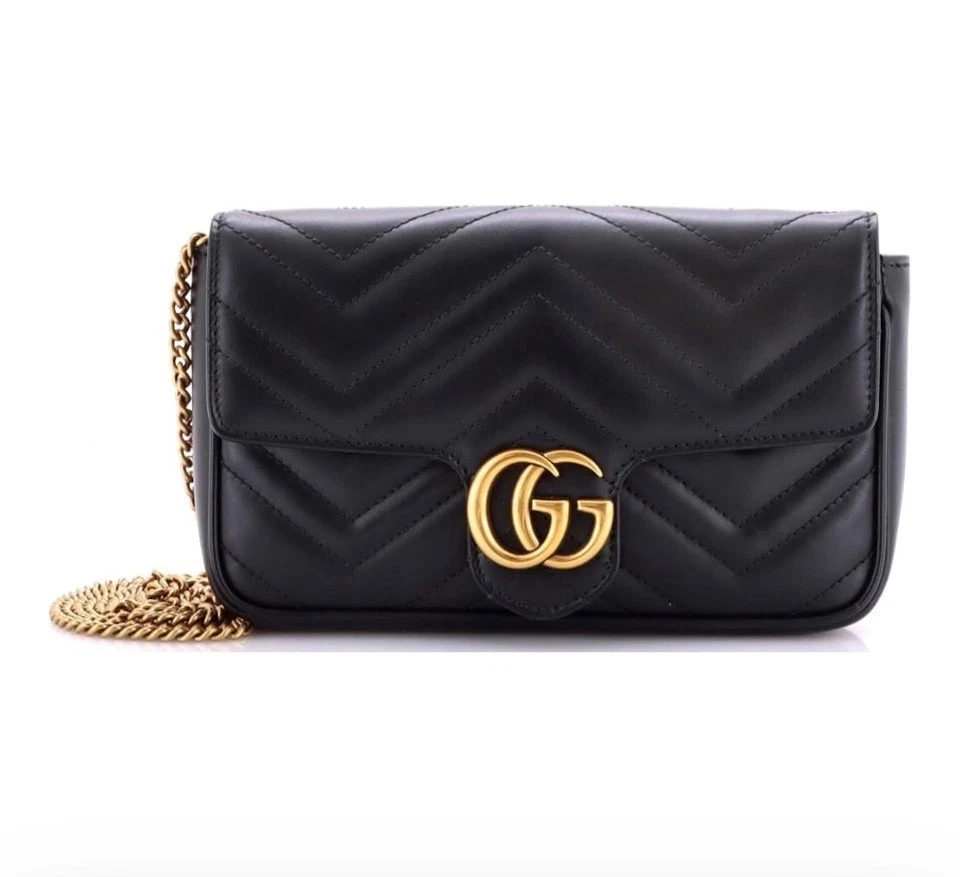 Gucci Black Quilted Bags & Handbags for Women for sale | eBay