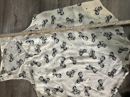 Camisa LUCKY BRAND Mujer SEDA TRANSPARENTE MOTO RACERBACK Sin Mangas TANK Pequeña - Imagen 4 de 5