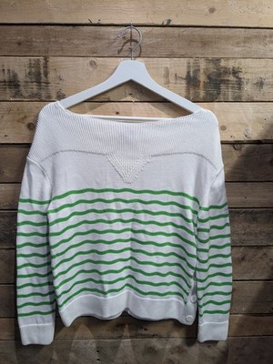 Saint James L'Atelier 'Les Matches' Breton Stripe Knit Jumper NWT Size M