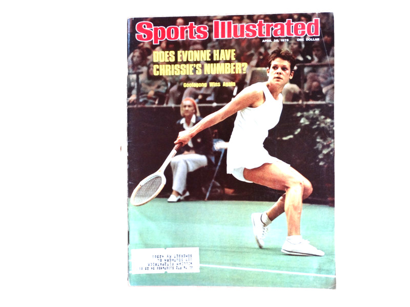Sports Illustrated – April 26, 1976 – Evonne Goolagong/Yankee Stadium Renovation