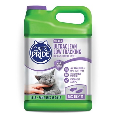 Max Power: UltraClean Low Tracking Multi-Cat Clumping Litter - Keeps Paws & H...