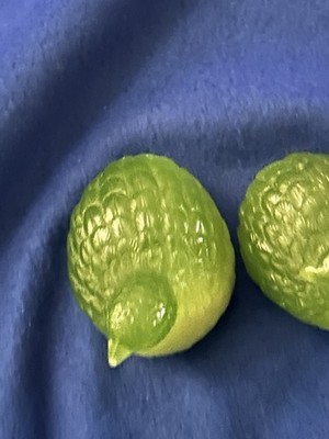 Vintage Quail Wong Italy Faux Jade