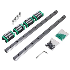 Linear Guide Rail 2PCS HGR25 800mm Square Linear Guide Rail HGH25CA HGH25 Lin...