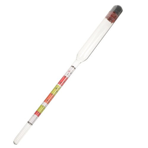 Reusable Glass Alcohol Meter for Wine Liquor Home Brewing Accurate Hydrometer