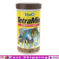 XL Tropical Fish Food Flakes 2.82oz Nutritionally Balanced Clear Water Formula