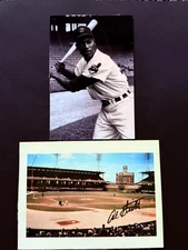 Al Smith Signed Autograph Photo Postcard Cleveland