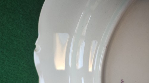 Antique Royal Worcester Vitreous Game Bird Plate Hand-Painted Gold Trim 9" See D - Picture 9 of 10