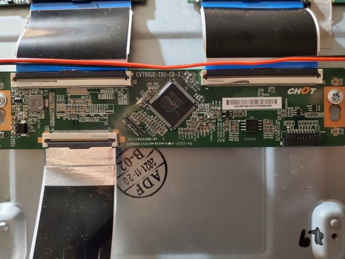 CHOT Tcon Board for ONN Tv. CV700U2-T01-CB-3 Tested and Working