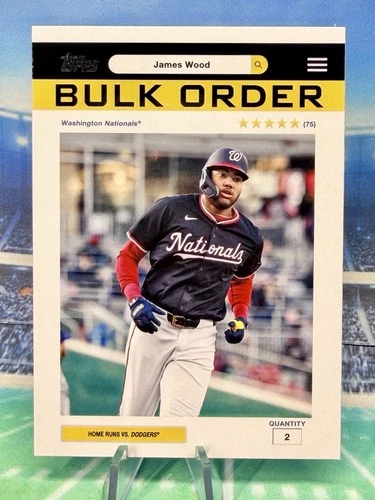 2026 Topps Series 2 James Wood Base (RAW)