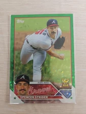 2023 Topps Series 2 Spencer Strider Green Foil 113/499