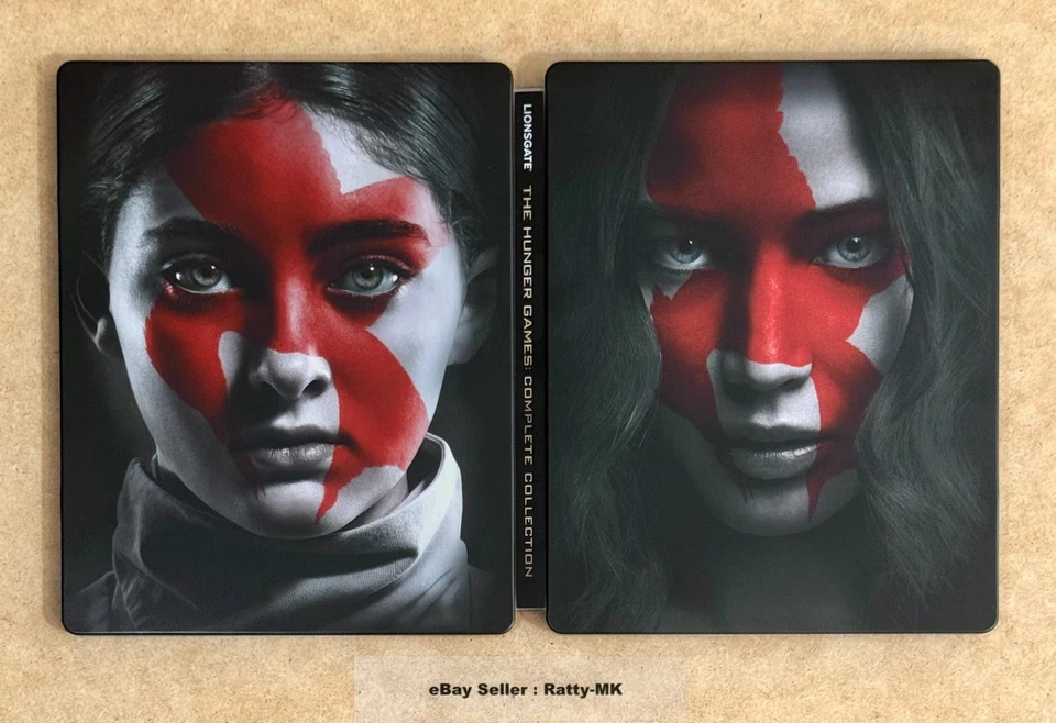 HUNGER GAMES THE COMPLETE COLLECTION - (UK) BLU RAY STEELBOOK (READ DESCRIPTION) - Image 4 of 4