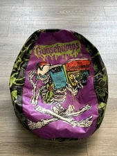 RARE Vintage Goosebumps Glow In The Dark Bean Bag Chair! WOW!! *FLAWED*