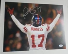Plaxico Burress signed New York Giants 11x14 photo autograph PSA/DNA COA