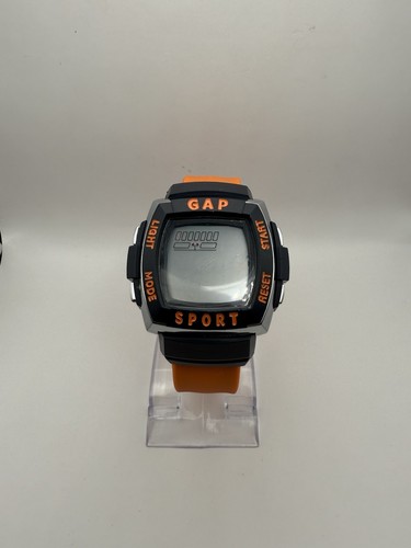 Gap Sport Slap Watch Quartz Digital Neon Orange (Needs Battery) Unisex S415950 - Picture 3 of 10