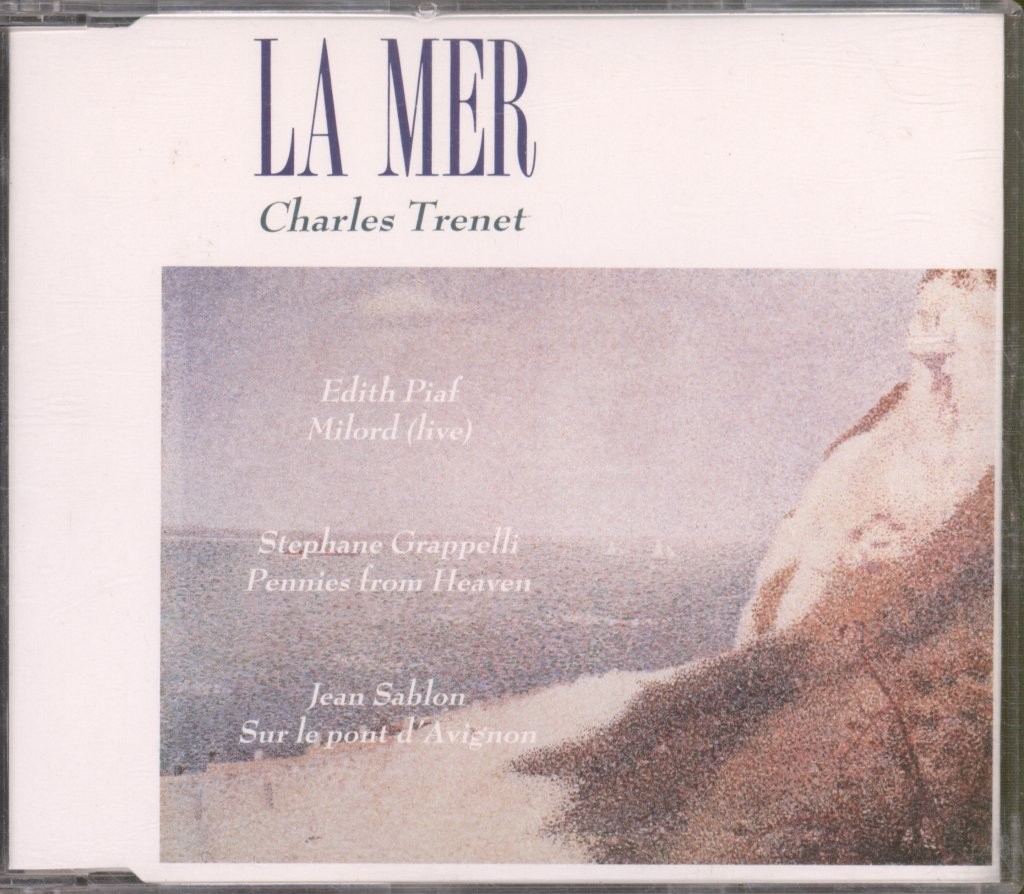 Charles Trenet La Mer CD UK Pathé 1990 in slim case CDEM143