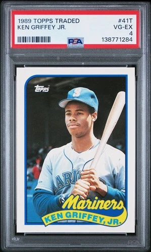 1989 Topps Traded - Ken Griffey Jr #41T PSA 4