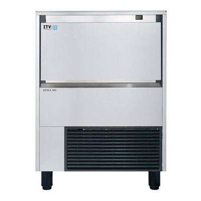 ITV Ice Makers SPIKA NG 230 26'' Air Cooled Full Cube 223 lb Undercounter Ice ...