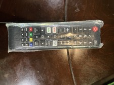 TV Remote Control AN-MR18BA Black Wireless Smart Netflix Hulu Prime Video Unit