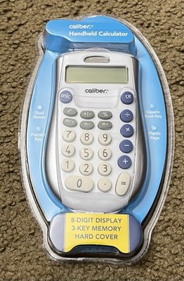Brand new Caliber Handheld Calculator