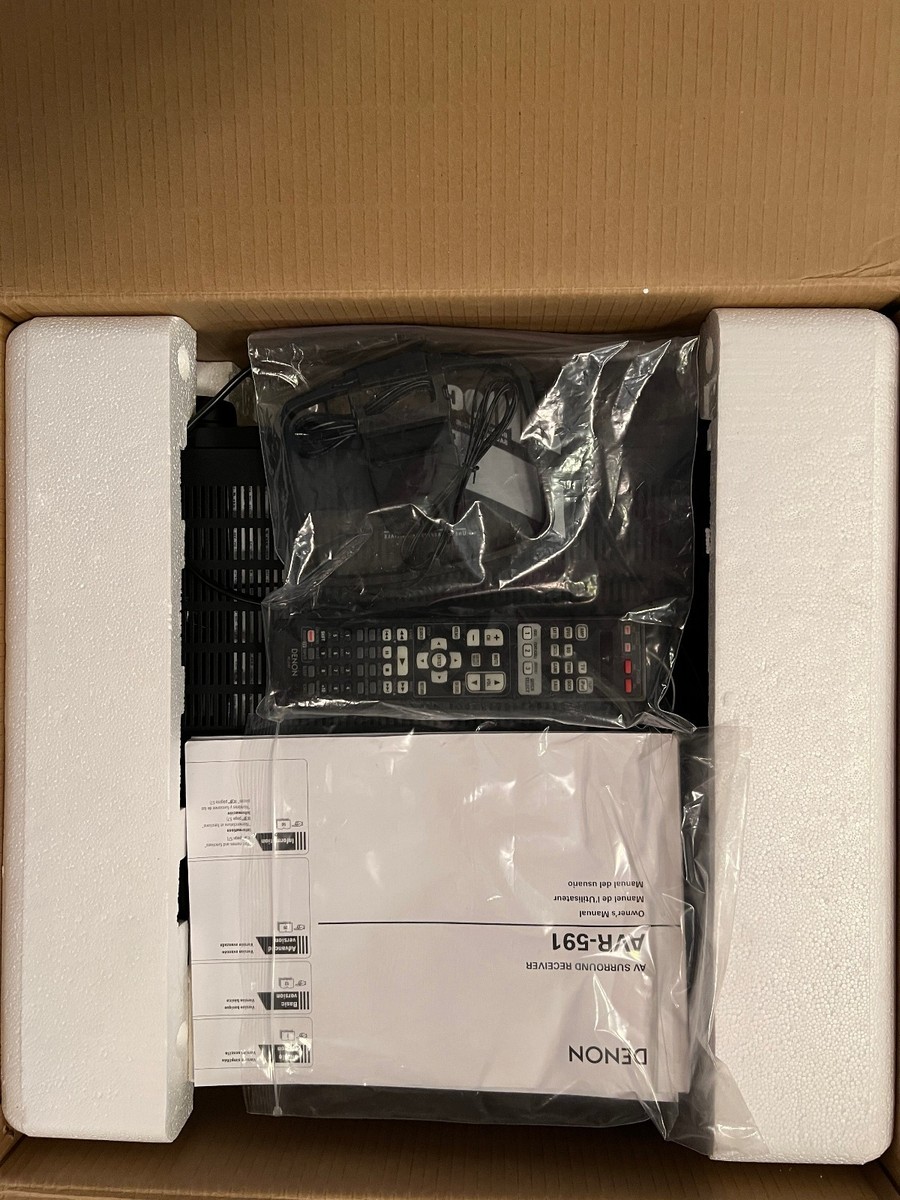 Denon AVR 591 5.1 Channel 120 Watt Receiver for sale online | eBay