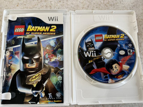 LEGO BATMAN 2 DC SUPER HEROES NINTENDO WII DISCO DE JUEGO, MANUAL Y ESTUCHE NES HQ