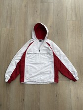 Vintage White & Red Two Tone Umbro Windbreake...