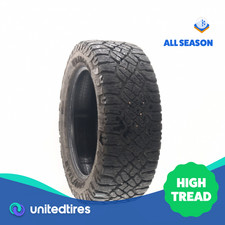 Used Lt 27555r20 Goodyear Wrangler Duratrac Rt Kevlar 120117s - 1432