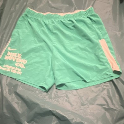 Nike Dri-FIT Men's Green Mesh Athletic Shorts XL Drawstring Gym Training