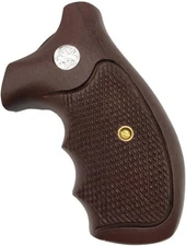 S&W K L Frame Round Butt Grips Wood 10 12 13 19 581 586 64 65 66 681 686 #KRW10