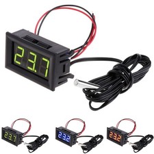 Digital -50 110 C Thermometer DC 5-12V Car Temperature Panel Meter Gauge