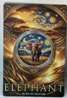 2026 African Big 5 Starry Night Fusion 1 oz ELEPHANT .999 Copper in Blister  C — photo 3