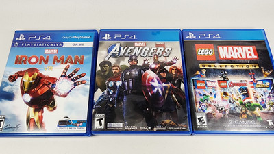 PS4: Iron Man VR, Avengers, Lego Marvel collection Sony