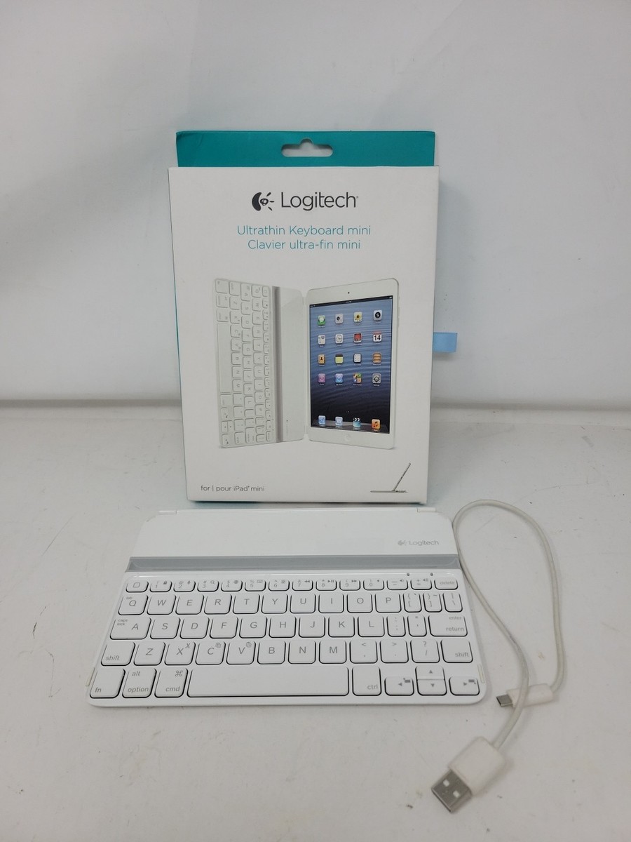 iPad本体 iPad mini 32GB + elecome keyboard Logitech Ultrathin Keyboard iPad Mini. White. | eBay
