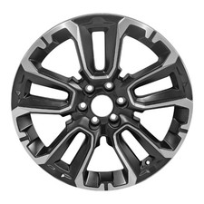 Refurbished Polished And Painted Matte-black Aluminum Wheel 22 X 9