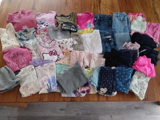 ❤️❤️XXL 36tlg. Kleiderpaket Gr. 110/116 Mädchen ❤️❤️❤️ Top Zustand ❤️P14