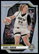 Rachel Banham 2024 Panini Prizm WNBA #25 Silver Prizms Chicago Sky