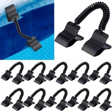 12 Pcs Swimming Pool Cover Clips for Above Ground Pools Solar Reel... 