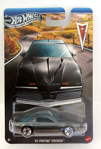 Hot Wheels 2025 Silver Series 1/5 '84 Pontiac Firebird #2520 1:64-image
