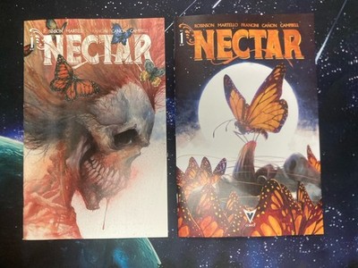 NECTAR #1 SET OF 2 1:10 1ST PRINT WAYSHAK  SHEHAN VAULT COMIC BOOK BA