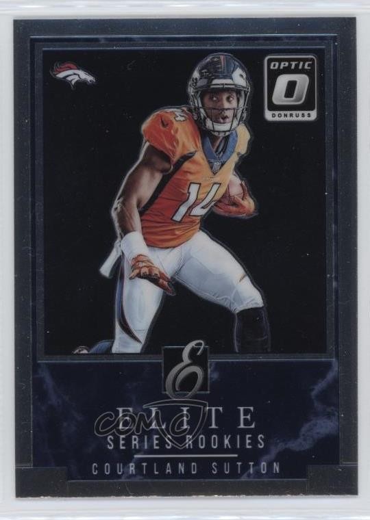 2018 Donruss Optic Rookie Elite Series Courtland Sutton #RES-CS RC gl2
