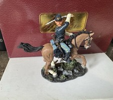 W Britain American Civil War Union Cavalry Private 5 NIB