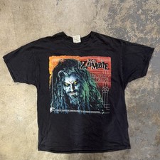 Rob Zombie Winterland Hellbilly Deluxe Black Graphic T-Shirt XL