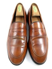 Allen Edmonds "Randolph 2.0" Men's Penny Loafers 9 D Chili Museum DISCONTD 774N 