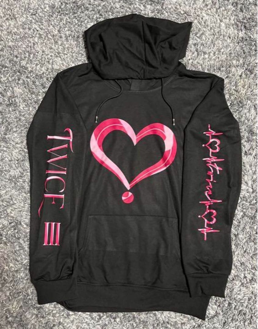 TWICE 4th World Tour III Concert Merch Heart Hoodie Sweatshirt