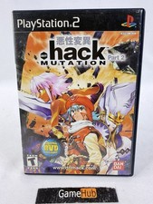 Dot .hack Mutation Part 2 (PS2) Game and Anime DVD (No Manual) TESTED