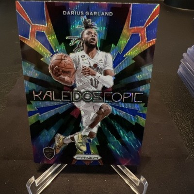 2023-24 Panini Prizm - Kaleidoscopic Darius Garland #27 Blue Wave Prizm