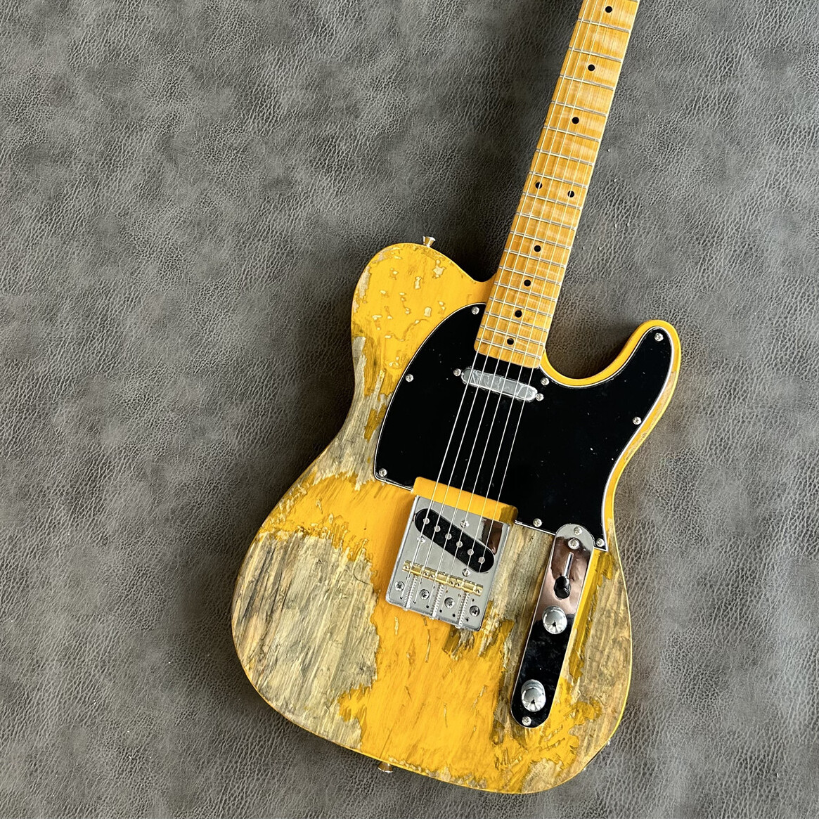 ★Custom HardRelic Blond Telecaster★ 2021 Fender Custom Shop 1951 Telecaster HS Super Heavy Relic