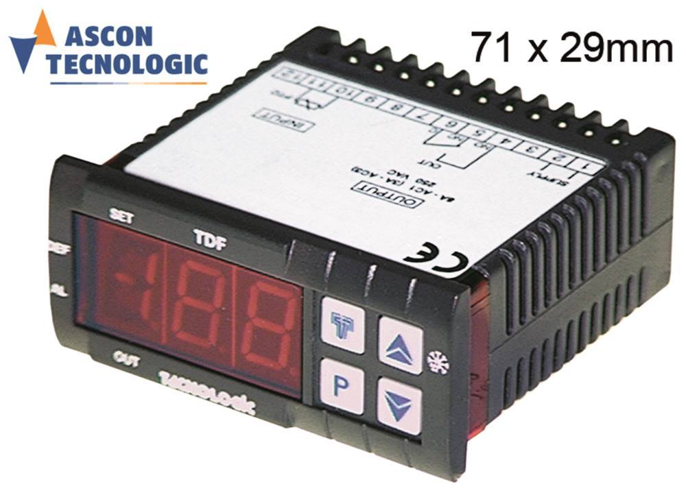 TECNOLOGIC TLZ12FS Elektronikregler AC/DC für NTC/PTC Abtaufunktion Ja NTC/PTC